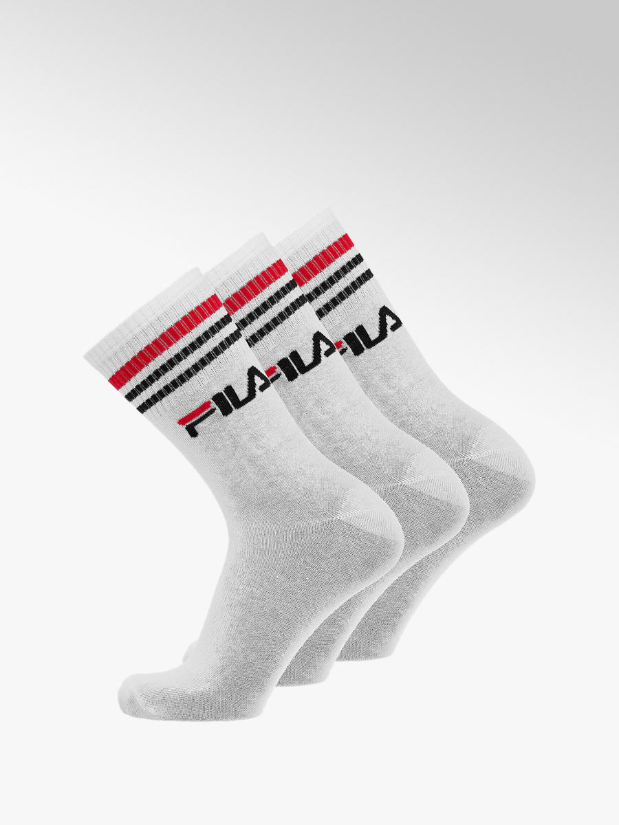 3er Pack Socken von Fila in weiß - DEICHMANN 3er Pack Socken von Fila in weiß - DEICHMANN